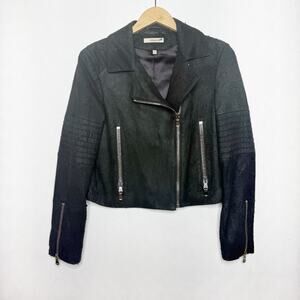 J BRAND Leather Moto Jacket